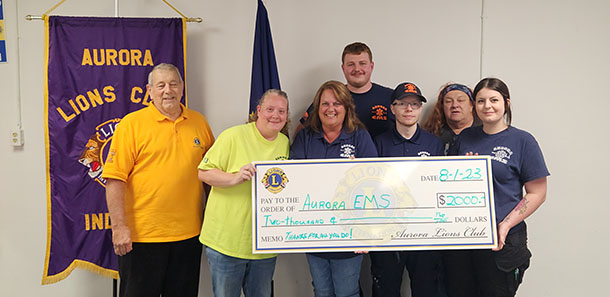 Donation to the Aurora Life Squad, 2023